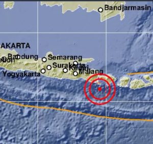 Gempa Magnitudo 6,0 Goyang Bali dan Lombok