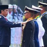 Hari Ini,  781 Perwira TNI – Polri Dilantik Presiden Jokowi