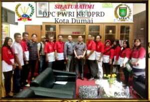 DPC PWRI Kota Dumai Bertemu dengan Pimpinan DPRD Dumai