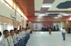 DPKO Gumas Bina Calon Anggota Paskibraka