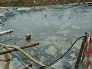 Warga Protes Aktifitas Tambang Migas PT RBBE  di Sijunjung Diduga Camari Lingkungan