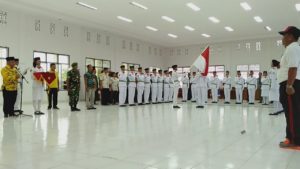 Ingati Nazara Kukuhkan 27 Peserta Paskibraka Nias Utara