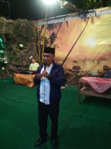 Cuaca Dingin Tak Menyurutkan Suharno S.E Membakar Semangat Pemuda Dusun Dawe