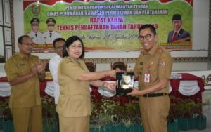 Disperkimtan Kalteng Gelar Rapat Teknis Pendaftaran Tanah