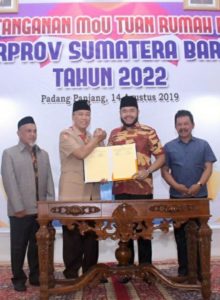 Padang Panjang dan Tanah Datar teken MoU Tuan Rumah Bersama PORPROV Sumbar