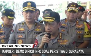 Dari Malang Hingga Makassar ; Kronik Rusuh Papua