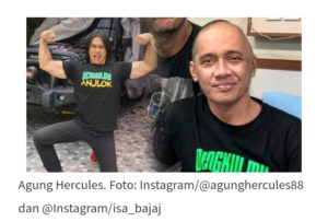 Seniman Serba Bisa Agung Hercules Meninggal Dunia