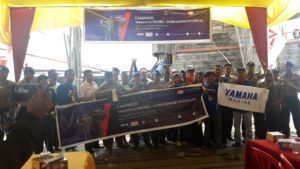 PT Marine Internusa Pekanbaru Silaturahmi dengan Komunitas Yamaha Outboard Selat Panjang