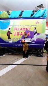Nur Feriesyha Aneswari, Atlit Terbaik Kejuaraan “Pencak Silat Pelajar Jakarta” Raih Medali Emas