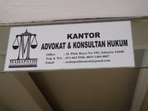 Didukung Banyak Jendral, Advokat Mahapatih Resmikan Kantor Baru