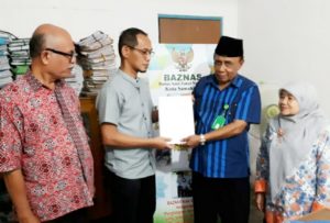 Baznas Sawahlunto  Raih Prediket WTP