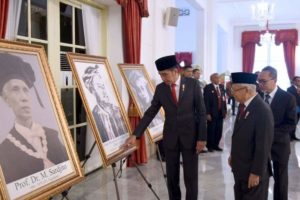 Presiden Joko Widodo : Enam Tokoh Bangsa jadi Pahlawan Nasional