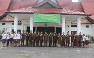 Kejari Gunung Mas Gelar Upacara Peringatan Hari Anti Korupsi 2019