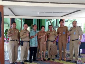 Dinas PUPR Barito Selatan Gelar Perpisahan Dua Pejabat