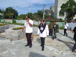 Walikota dan Kadis PUPR Tanjung Balai Monitoring Pembangunan Miliaran Rupiah