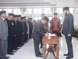 Gelombang Mutasi di Pemko Padang Panjang libatkan 125 Eselon II, III dan IV