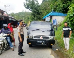 Polres Sawahlunto Amankan Pickup tanpa Pemilik, Diduga Hasil Curian