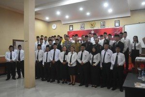 Bupati Gunung Mas Hadiri Pelantikan Sekretariat PPK