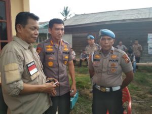 Ketua PCNU Meranti Bersama Kabid  Propam Polda Riau Melayat ke Rumah Korban Penembakan