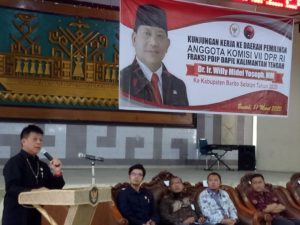 Sosialisasi UU Skala Prioritas, Willy Laksanakan Kungker Di Barsel