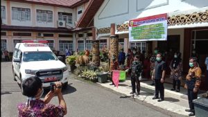 Pemkab Bartim Antisipasi Penyebaran COVID – 19, Lakukan Penyemprotan Disinfektan