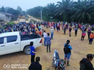 Cegah Covid-19,  Management EHP. Plantation  PT BHL  Lakukan Penyemprotan Disinfektan