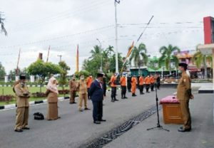 Akhirnya Wako Genius Umar Lantik Fadli sebagai PJ Sekdako Pariaman, di Tenda Darurat