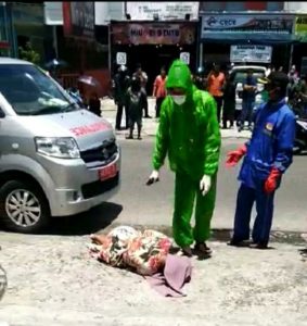 Seorang Wanita ditemukan Pingsan di Bukittinggi, tapi tak Terkait Corona