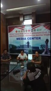 Katingan Naikkan Status Tanggap Darurat Setelah Satu Pasien Positif Corona