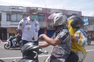 Hari II PSBB di Kota Padang Panjang, Pengendara Masih Langgar Aturan