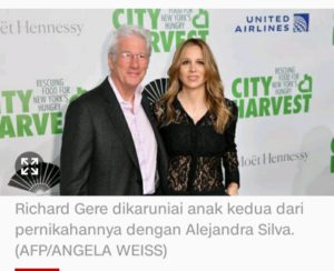 “Aktor Gaek” Si Richard Gere (70) Sambut Kelahiran Anak Keduanya dari Silva