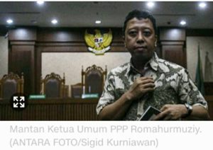 Mantan Ketum PPP Romahurmuziy Bebas Malam Ini