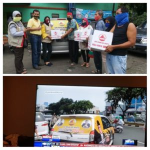 GEBU Minang Jakarta Salurkan 1.500 Paket Sembako bagi Perantau Terdampak COVID -19