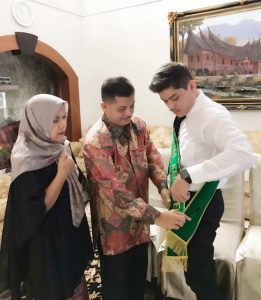 Salah Satu Peserta Yudisium FDOK Unand Ternyata Aliefya Putera Imansyah