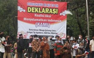 Selamatkan Indonesia Dalam Agenda KAMI Adalah Melengserkan Presiden Jokowi