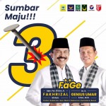 Inilah Visi Misi Pasangan Calon Gubernur Sumbar Irjen Pol Drs H Fakhrizal MH dan Wakil Gubernur Dr Genius Umar, Ssos, Msi
