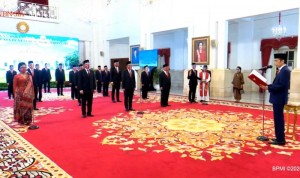 Presiden Jokowi Lantik 20 Dubes Baru di Istana Negara