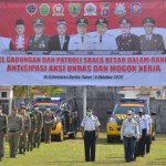 Dalam Pengesahan Omnibus law, Bupati Bartim Gelar Apel Gabungan