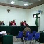 PN Tamiang Layang Gelar Sidang  Dengan Terdakwa Kuasa Direktur BNJM