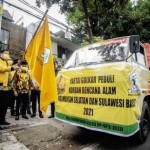 DPP Golkar Salurkan Bantuan bagi Korban Bencana di Sulbar dan Kalsel