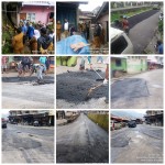 Ketua DPRD Kota Padang Panjang Serta Komisi I Tinjau Pekerjaan Pengasapalan Baru 1 Bulan Sudah Ditambal Lagi