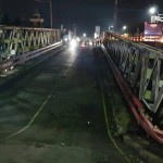 Jembatan Rembun Amblas, Polisi Lakukan Contraflow