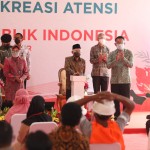 Wakil Presiden RI Resmikan Sentra Kreasi ATENSI Milik Kemensos