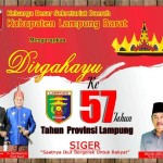 DIRGAHAYU 57 TAHUN PROVINSI LAMPUNG