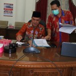 DPRD Barsel Bersama Eksekutif Menyesuaikan Perda Pemekaran Tahun 2020