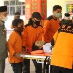 Bupati Lampung Barat Pimpin Simulasi Kesiapsiagaan Tanggap Bencana