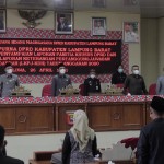 Rapat Paripurna DPRD Lambar, Terkait Laporan Keterangan Pertanggungjawaban Kepala Daerah Tahun Anggaran 2020