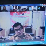 Rakor Secara Virtual, Bupati Bartim Tegaskan Pemerintah Serius Menangani Covid-19