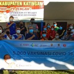 Sebanyak 369 Orang Warga Desa Tumbang Lahang Ikuti Vaksinasi Covid-19