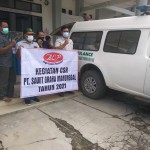RSUD Tamiang Layang Dapat Bantuan Tabung Oksigen Serta Isinya Dari PT. SGM